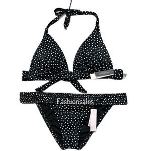 Victorias Secret Swim Habana Push Up Halter padding Bikini top & Bottoms Set